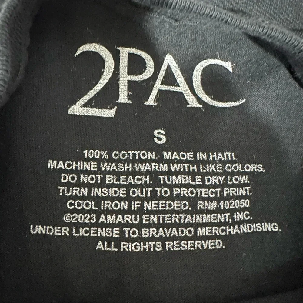 2Pac California Love Black Shirt - Picture 4 of 5